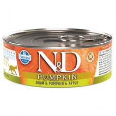 N and D Cat Boar and Pumpkin and Apple conserva 80 gr