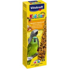 Vitakraft baton papagali migdale/fructe tropicale 2 buc